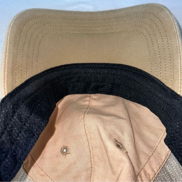 Carhartt Baseball Hat Cotton Tan Lightweight Adjustable Cap Farm Chore Clean - Picture 8 of 8